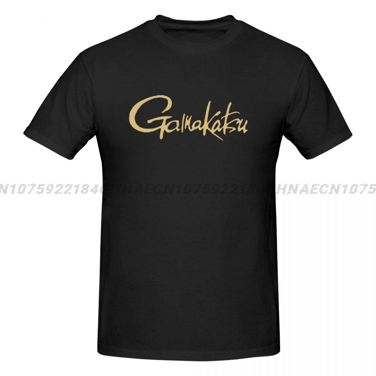 

Gamakatsu Fishing Hooks Logo Mens Black T-Shirt XXXXXL темно-синього кольору