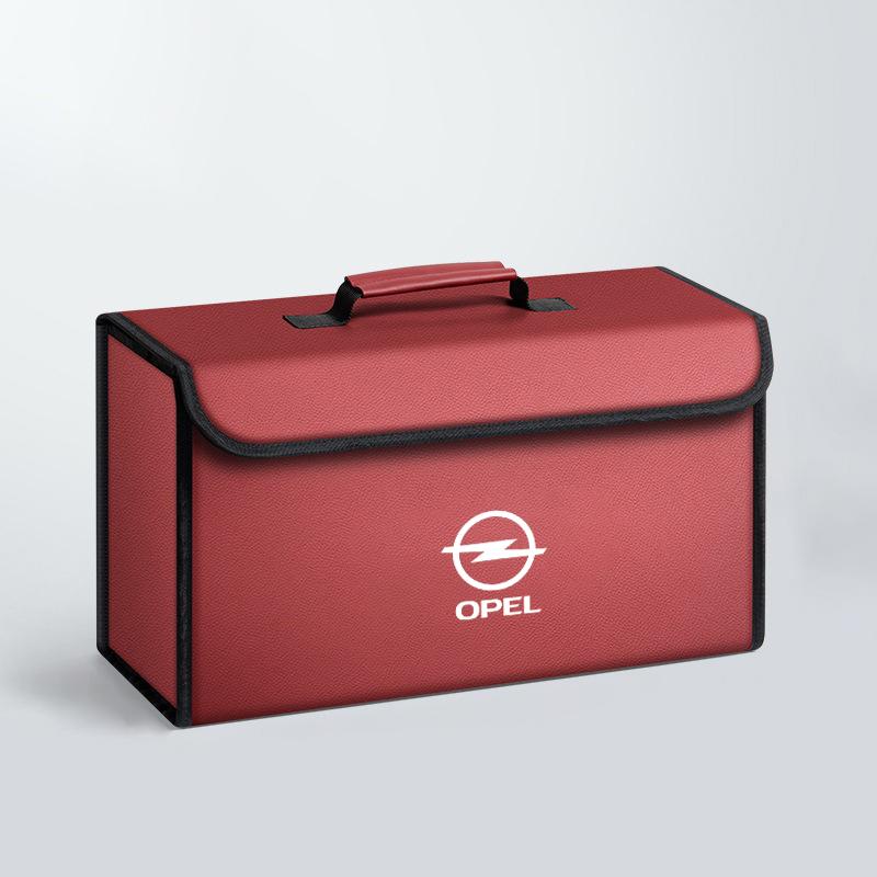 Car Organizer Trunk Storage Bag Large Capacity Storage Box Bag For Opel Vauxhall OPC ADAM Insignia Antara Corsa J D H Kadett GT Sx0