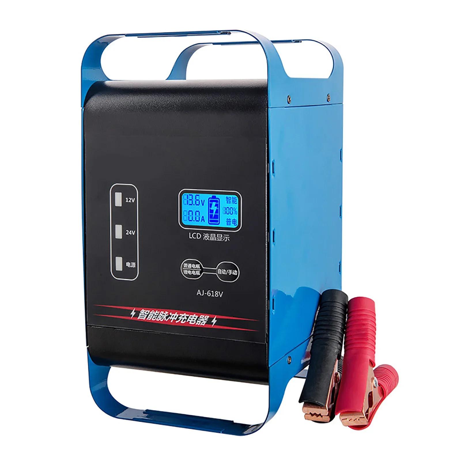 

Быстрая зарядка 600 Вт 400 Вт внедорожник грузовик автомобиль зарядное устройство универсальный 12 В 24 В большой автомобиль зарядные устройства 50A/30A зарядка для аккумуляторов EU Plug