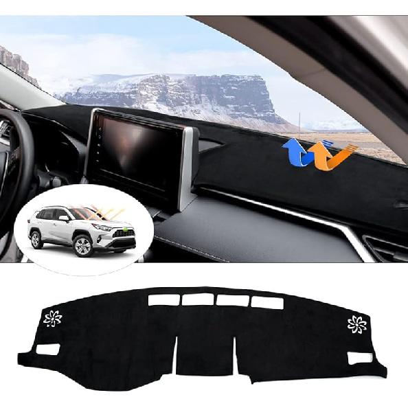 Cartist Dashboard Cover Mat For 2011-   Jeep Grand Cherokee Accessories Dash Cover Suede Dash Mat Sunshade Glare UV Rays Protector (NOT For Jeep