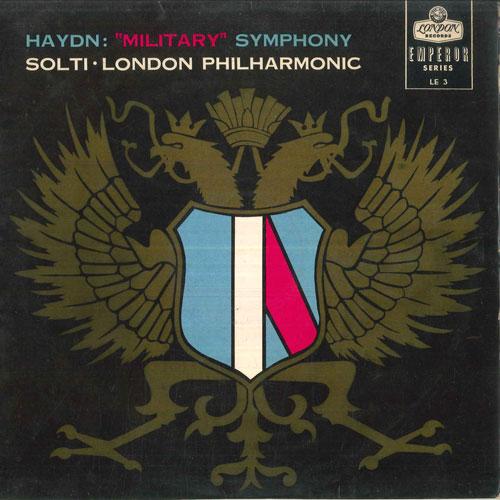 

10inch Record GEORG SOLTI, THE LONDON PHILHARMONI - Haydn Symphony No100 In G Major, Op LE3 LONDON Japan Classical Used