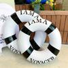 Black Wheel Tire Swimming Ring Adult Kids Inflatable Pool Float Tube Circle Summer Water Toys Air Mattress Boia Piscina