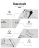 Men's American Style Heavyweight Plus Velvet Hooded Outdoor Workwear Sweatshirt - Multi-Pocket, Long Sleeve, Autumn/Winter Warmth
