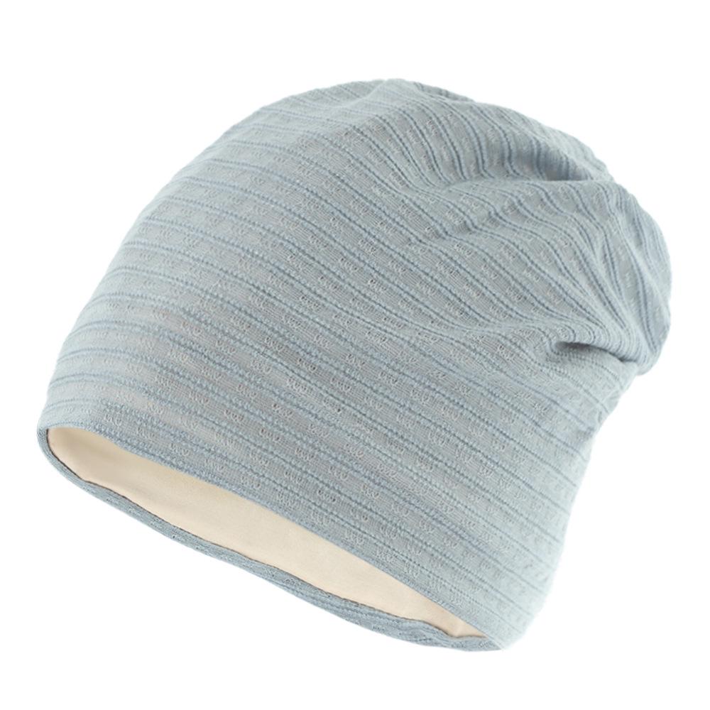 Leichte gestreifte Slouchy Sportmütze für Frühling/Sommer – Schweißableitend, winddicht, warm und perfekt für die Zeit nach der Geburt