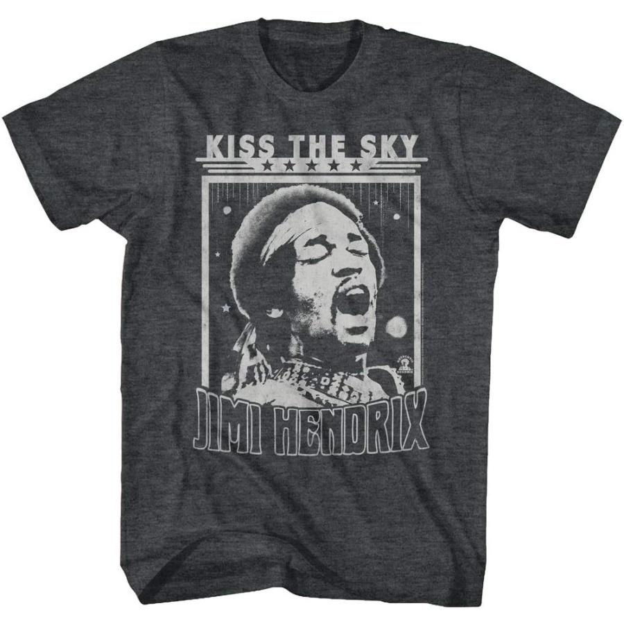 American Classics Mens Jimi Hendrix Kiss The Sky Adult Mens T-Shirt S
