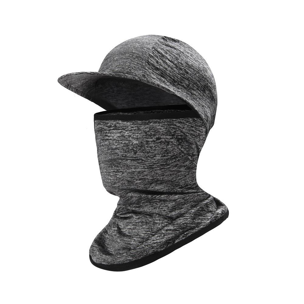 Ice Silk Cooling Visor: Sun Protection and Breathable Face Mask for Outdoor Cycling and Running