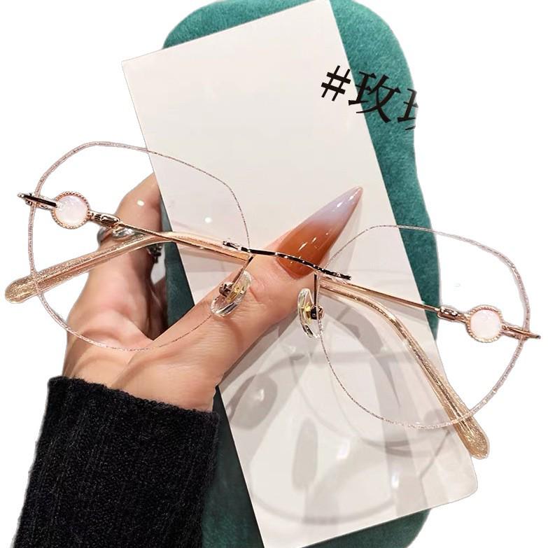 Diamond-Cut Women's Reading Glasses: Customizable Prescription, Blue Light Blocking, Anti-Aging, High-Definition, Fashionable Presbyopia Glasses.
