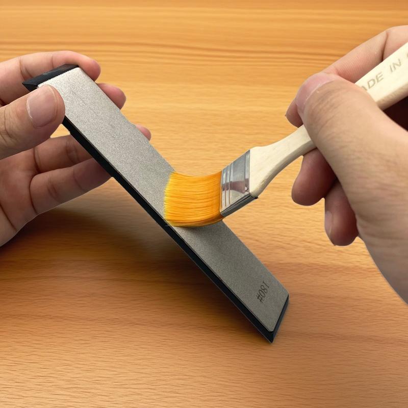 Big Size Diamond Sharpening Stone Fixed Knife Sharpener Accessory Cleaning Brush 160x30mm DIY Grinding System Polishing Tool