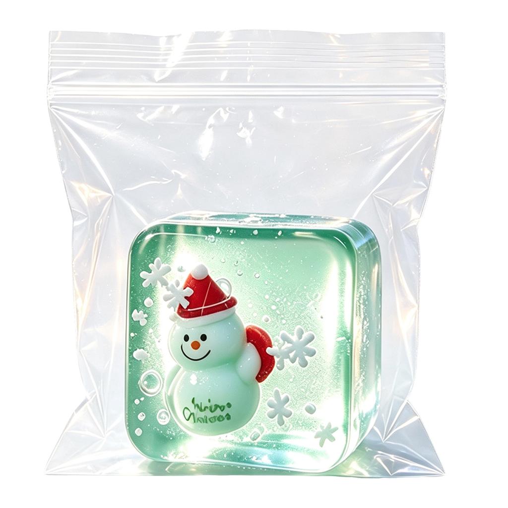 Christmas Snowman Toy, Toy, Slow Rising Stress Sensory Toy for Kids and Adults