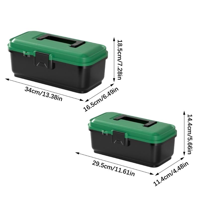 Hardware Tool Box Home Multifunctional Large Capacity Thickened Maintenance Tool Storage Carrying Case Maintenance