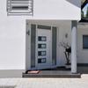 VidaXL Front Door White 110x210 Cm Aluminium and PVC 3157064