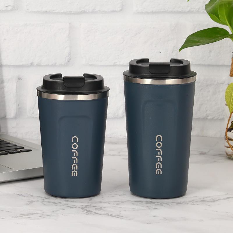 Gradient Color Smart Stainless Steel Travel Thermos Cup for Car – Portable and Stylish Water Cup for Women