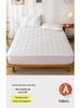 Four Seasons Quilted Raw Cotton Soybean Mattress Protector: Machine-Washable, Dustproof, Fully Enclosed Cover