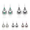 Fashion Women Dangle Hollow Charm Hook Earrings Wedding Jewelry Gift Bohemia