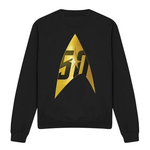 Star Trek Unisex Adult 50th Anniversary Delta Sweatshirt