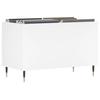 VidaXL Record Cabinet White 74.5x38x48 Cm Engineered Wood 831716