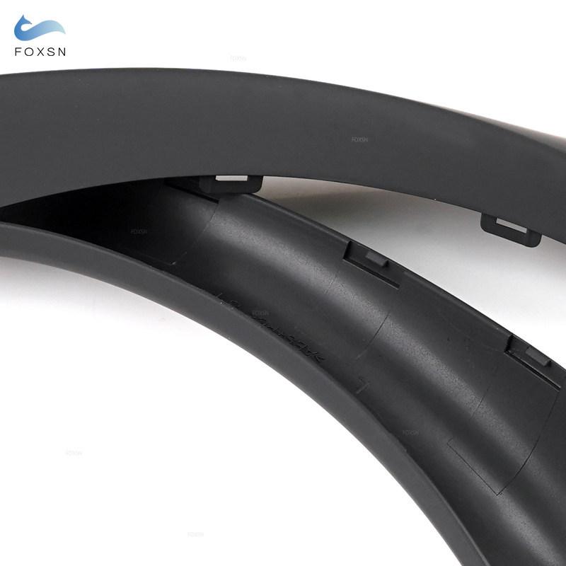 For BMW 3 Series E90 E91 316 318 320 325 328i 6pcs LHD Interior Door Handle Pull Cover Protective Trim Black