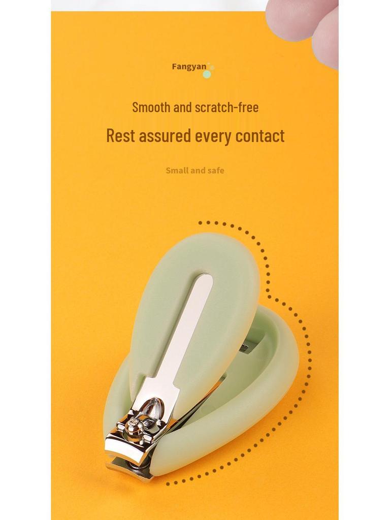 Nagelknipser-Set für Neugeborene: Anti-Quetsch-Nagelknipser, Kinderfeile & Ohrenschmalzlöffel