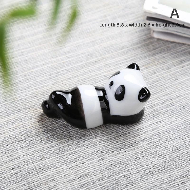 JUSTNLAU Red Panda Chopstick Holder Chopstick Holder Home DecorTable Decorations and Small Ornaments Cooking Accessories