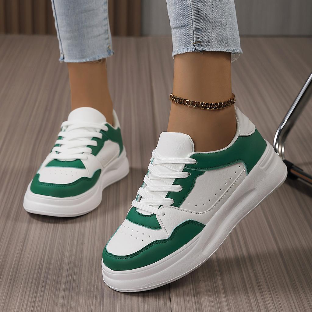 Trendy couple fashion board shoes soft sole comfortable casual sports single shoes lace up light outdoor flats