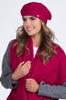 Inezz - Fuchsia Women' Winter Beret | Stylish and Flattering Kamea Beret