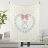 Cute Cartoon M-MiffyS-ES Rabbit Blanket Soft Warm Furry Throw Super Kids Toys Bed Sofa Car Cradle
