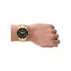 Montre Armani Exchange - Hommes - AX1958 - Doré Acier inoxydable - 44mm - 10 bar