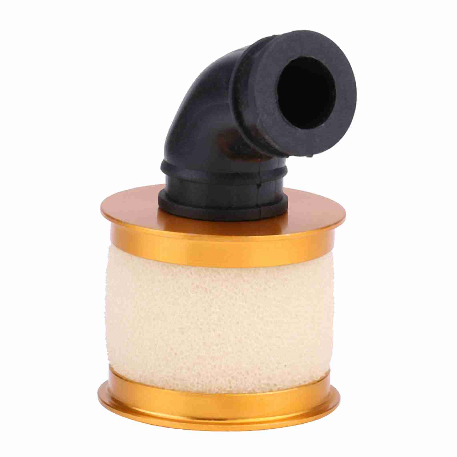 

RC Car Air Filter for HSP 94122 188 110 Remote Control Model Vehicle Accessory (Gold)
