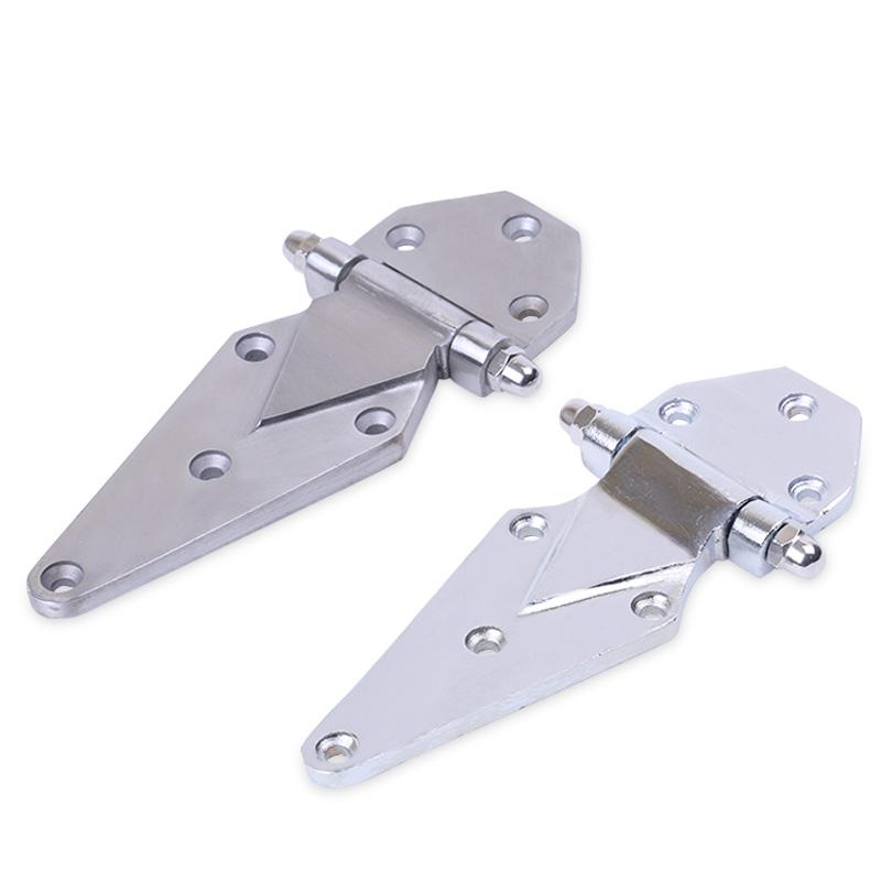 Adjustable Cold Storage 90 Degree Door Hinges Cooler Freezer Oven Doors Hinge Cabinet High Foot Hinge Industrial Hardware