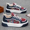 Men's Shoes 2025 Autumn and Winter Explosion Ethnic Style Personality Niche Casual Board Shoes Youth Trend Platform Sports Tide Shoes
