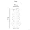 Ceramic Flower Vase Decorative Artistic Simple for Centerpiece