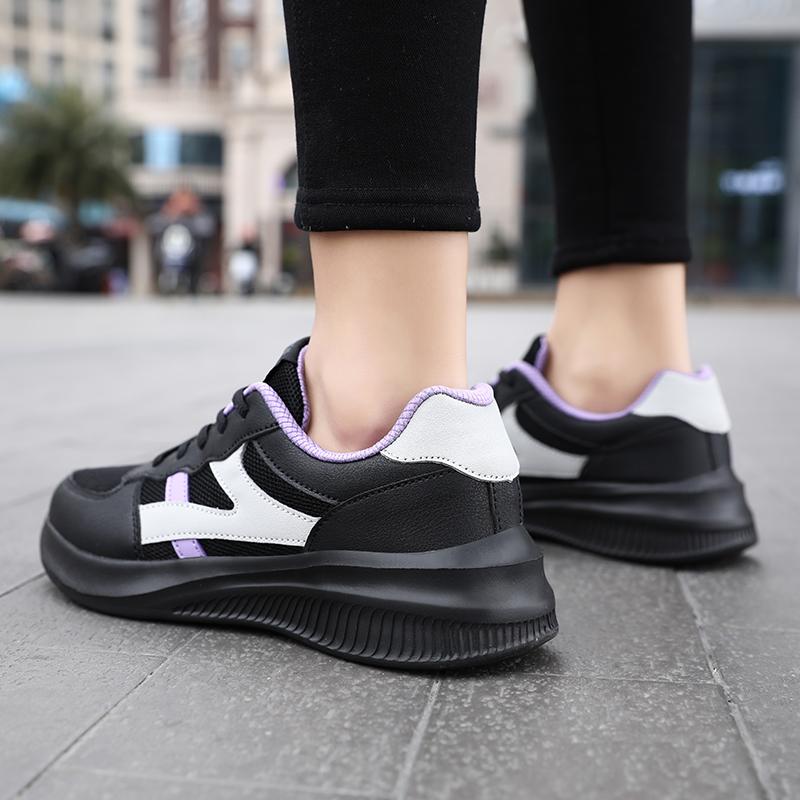 Fashion Purple Women Casual Shoes New Style Fashion Concise Board Shoes Breathable Comfortable Casual Sneakers Women Walking Shoes