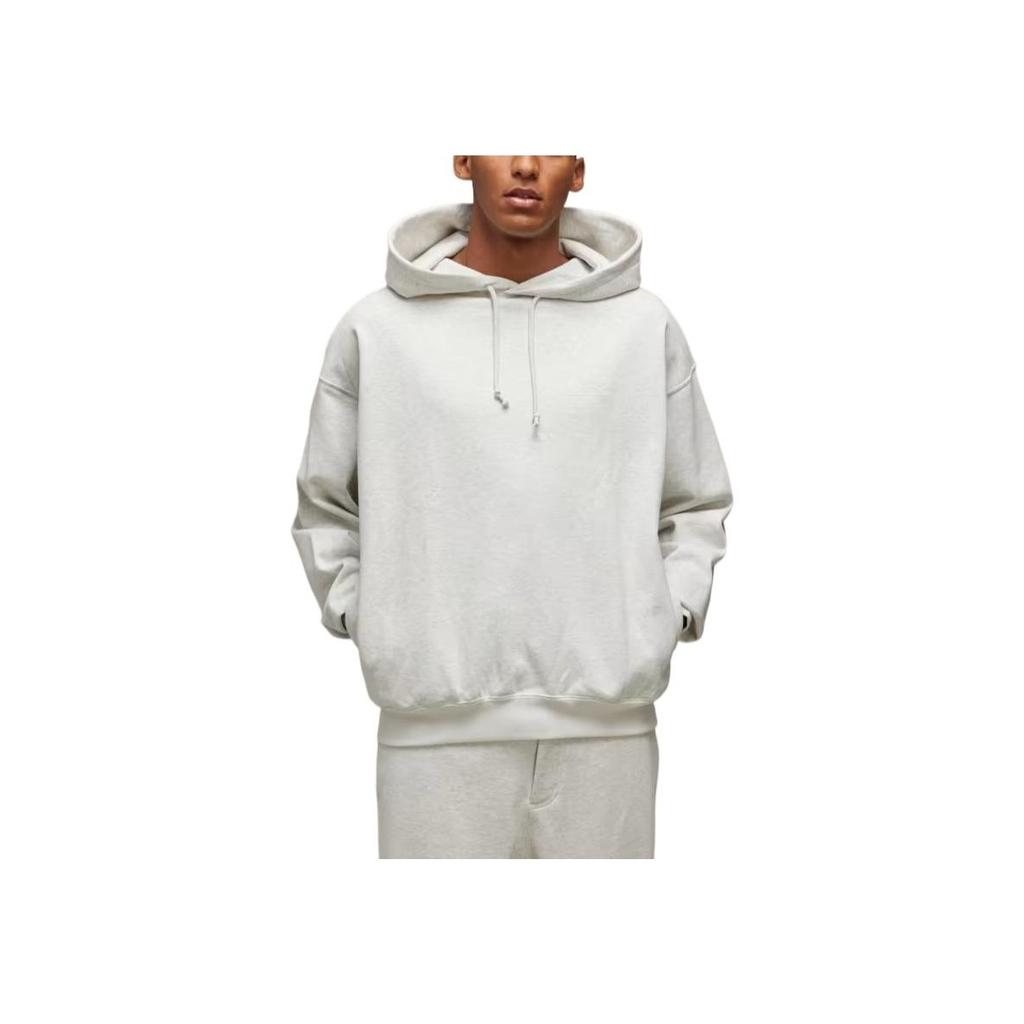 adidas Y-3 French Terry Hoodie Light Grey Heather Men Streetwear JM7872