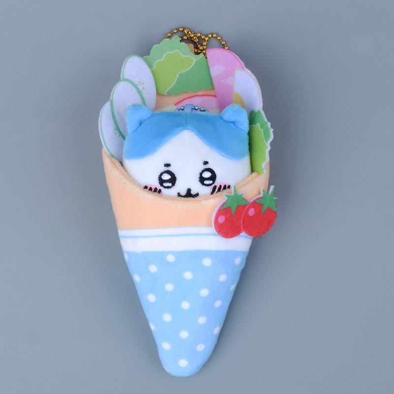 Plush Ice Cream Cone Christmas Sleep Sack Pendant Decoration For Kids Gift