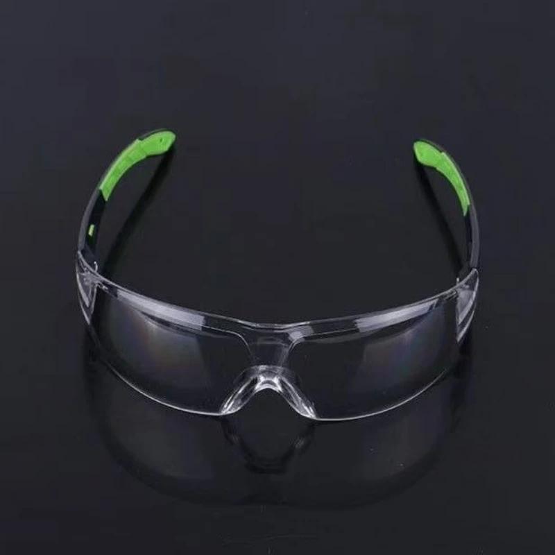 Lab Work Safety Eye Protective Glasses PC Material Anti Impact Wind Dust Proof Goggles Safety Riding Clear Glasses