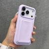Flüssigsilikon Magnetisch Für Magsafe Geldbörse Steckplatz Halter Hülle Für iPhone 17 Air 16 15 14 13 12 11 Pro Max Weiche Stoßstange Abdeckung