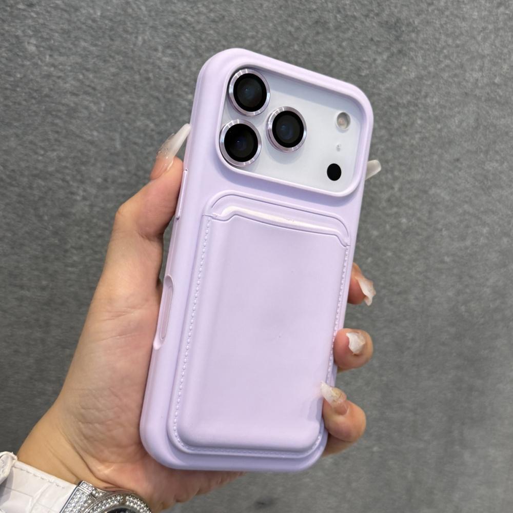 Flüssigsilikon Magnetisch Für Magsafe Geldbörse Steckplatz Halter Hülle Für iPhone 17 Air 16 15 14 13 12 11 Pro Max Weiche Stoßstange Abdeckung