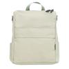 Men Nylon Backpack Solid Color Women Small Backpack