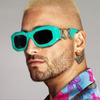 Fashion Vintage Small Square Sunglasses UV400 Retro Rectangle Sun Glasses Women Men Brand Design Oculus Gafas