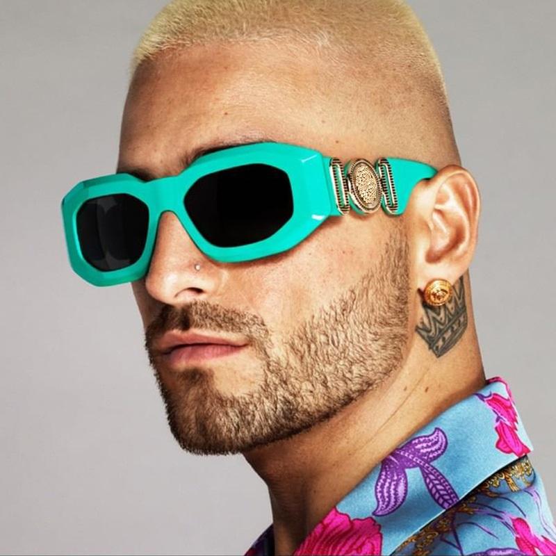 Fashion Vintage Small Square Sunglasses UV400 Retro Rectangle Sun Glasses Women Men Brand Design Oculus Gafas