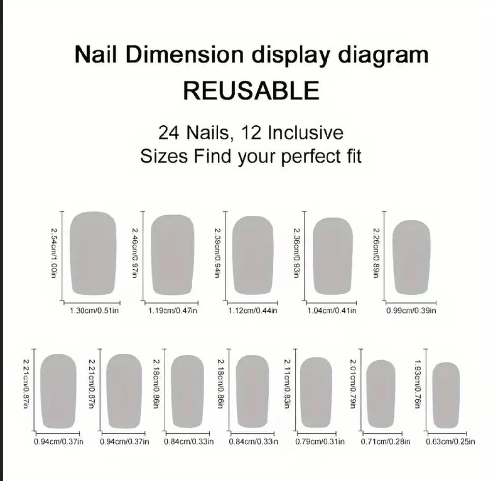 120Pcs Pink-White Gradient Press On Nails, Glossy Long Square French Fake Nails Full Cover Wearable Nail Tips