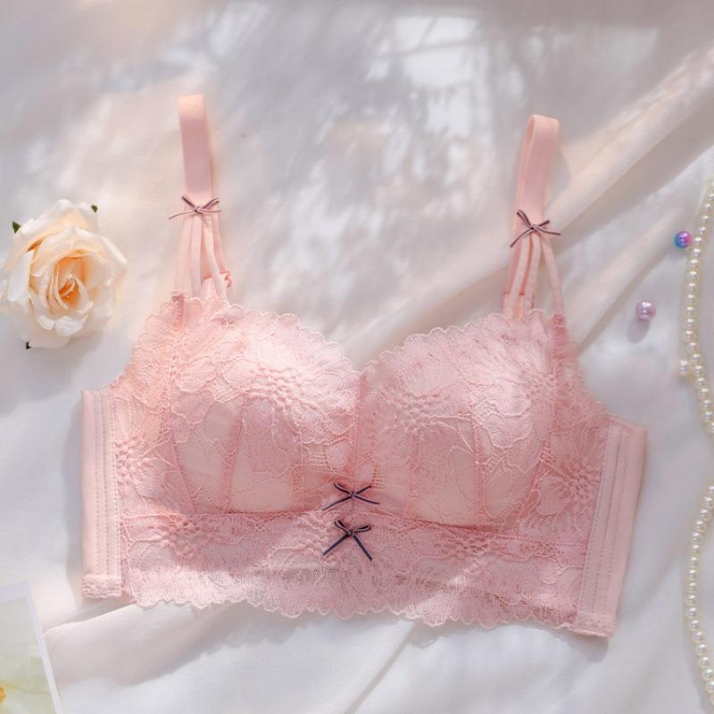 Non-steel Ring Gathered Thickened To Collect Side Breasts Anti-sagging Bra