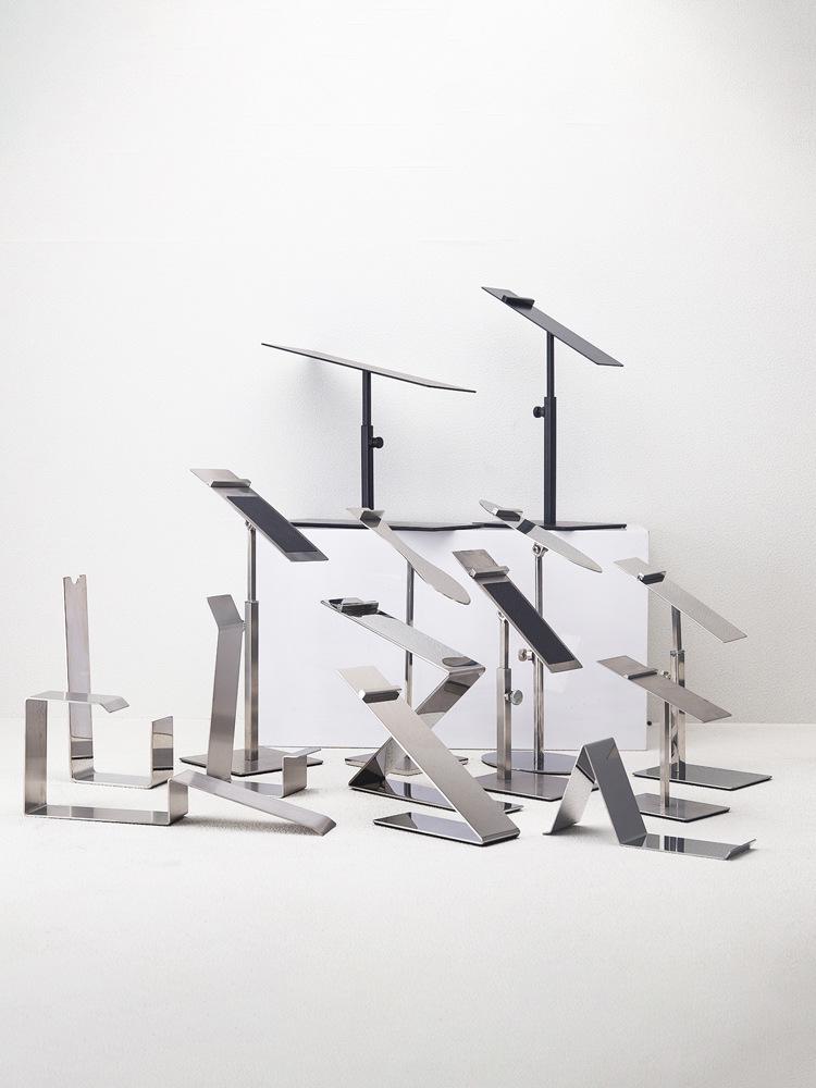 Adjustable Stainless Steel Shoe Display Stand