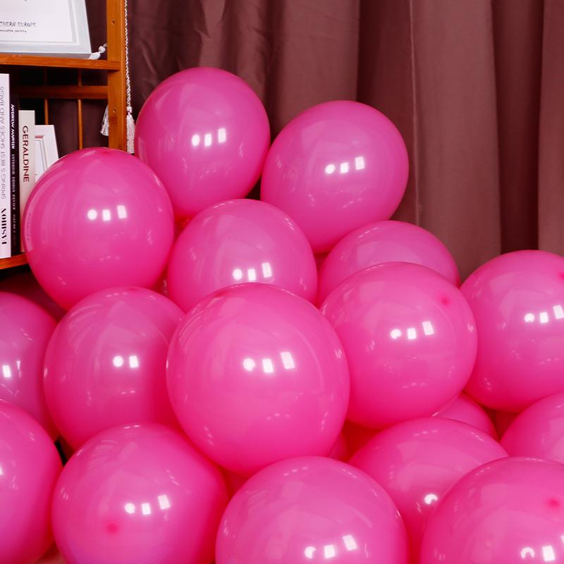 10-inch Red Latex Balloons for National Day, Mid-Autumn Festival, Weddings, Birthdays, and Party Decorations