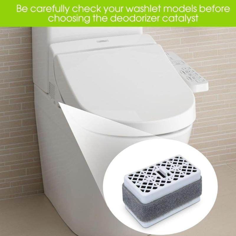  4Pcs Bathroom Deodorizing Filter Cartridge for THU6474-01 Activated Carbons Air Freshener Toilet Odor Eliminators