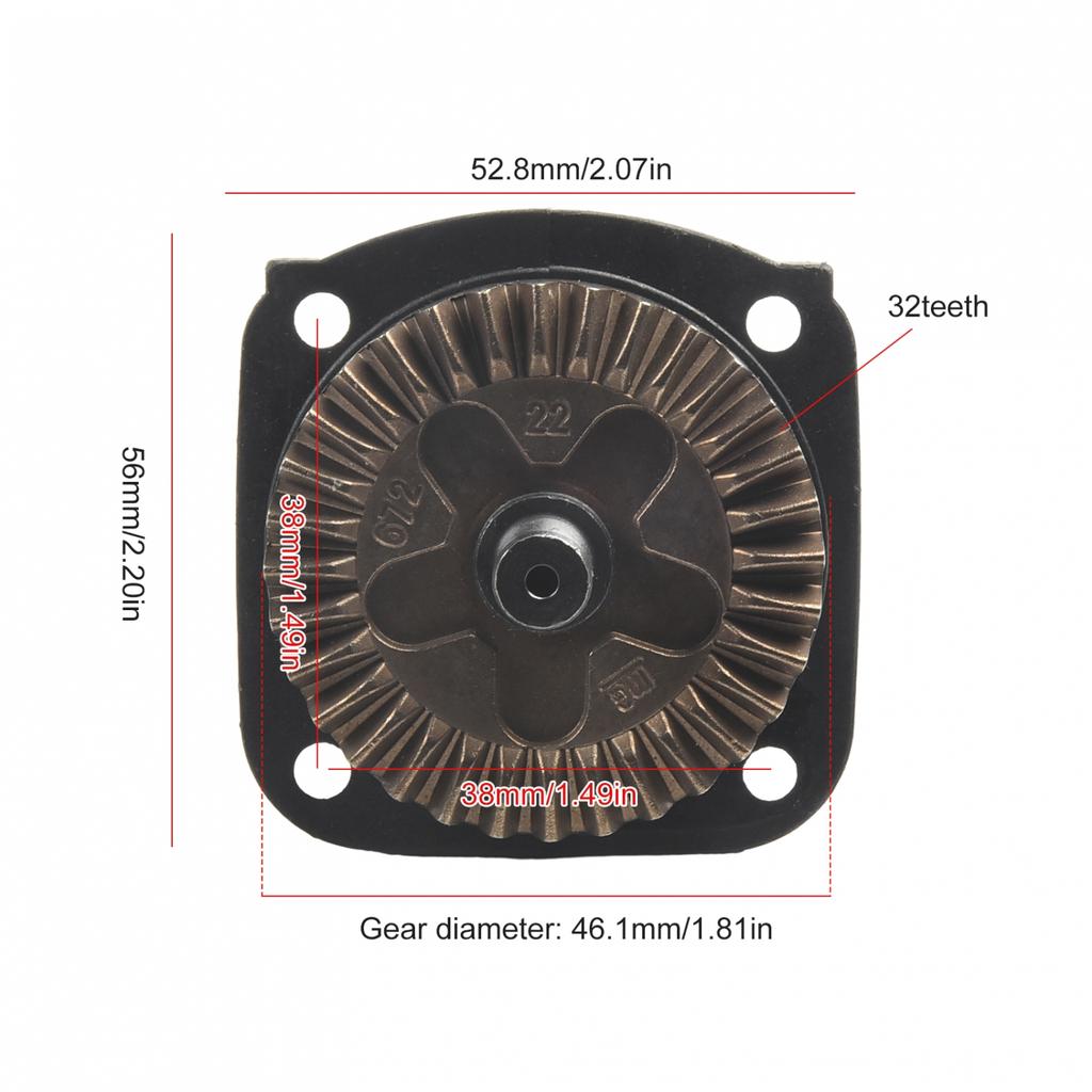 Zubehör Winkelschleifer Winkelschleifer Getriebebaugruppe Werkzeug Einfach zu bedienen