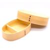 Wakayama Touge no Wappa Bento Box Store (Wakayama Wappa Bento Box Store) Bentwood Lunch Box, Approximately 19 x 12 cm, Single Tier, Natural, A-15-2731