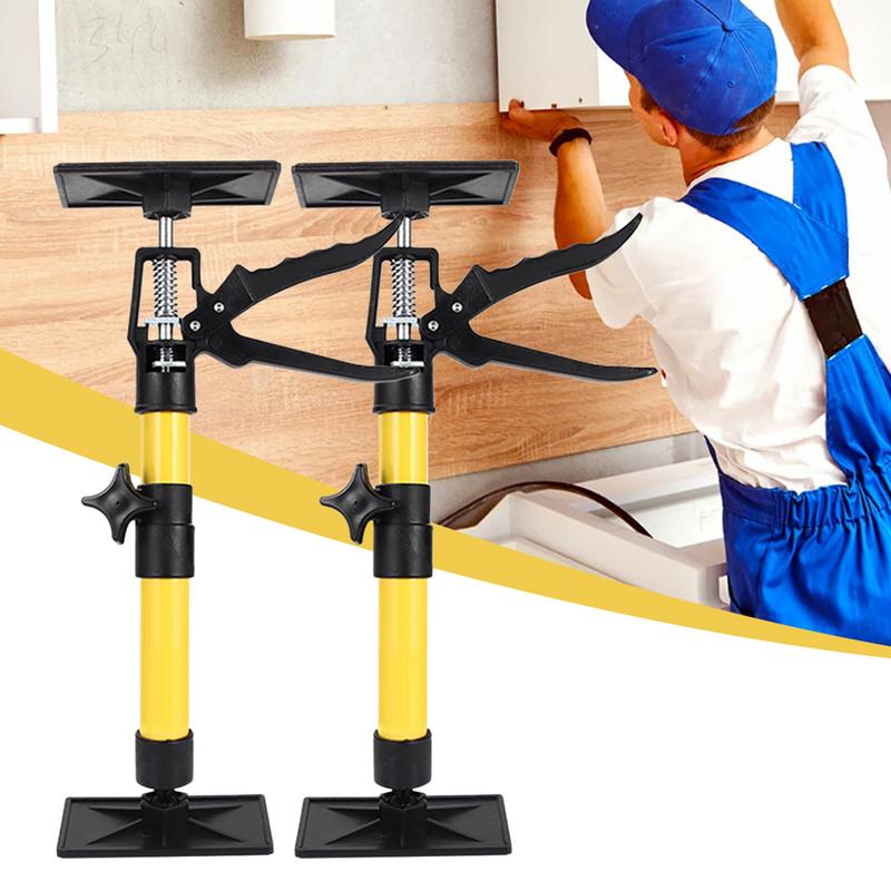 Cabinet Jacks For Installing Cabinets Install Cabinets Tools 11.8-23.2 Inch Adjustable Support Pole Multifunctional Woodworking