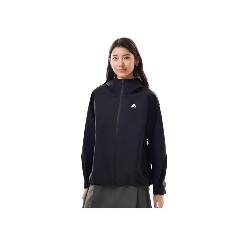 Anta Casual Minimalist Sports Hooded Zipper Comfortable Versatile Breathable Jacket Women Jacket 962536601-6