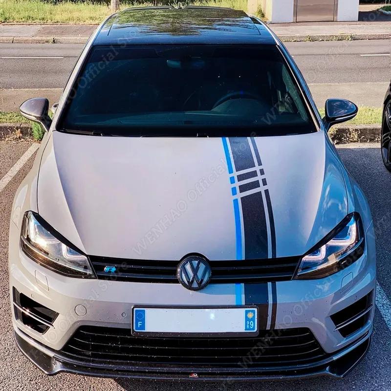 L+P Stínítka světlometů auta ABS Samolepky Krytky pro VW GOLF 7 7.5 VII MK7 MK7.5 GTI R GTE GTD Příslušenství Body Kit 2013-2020